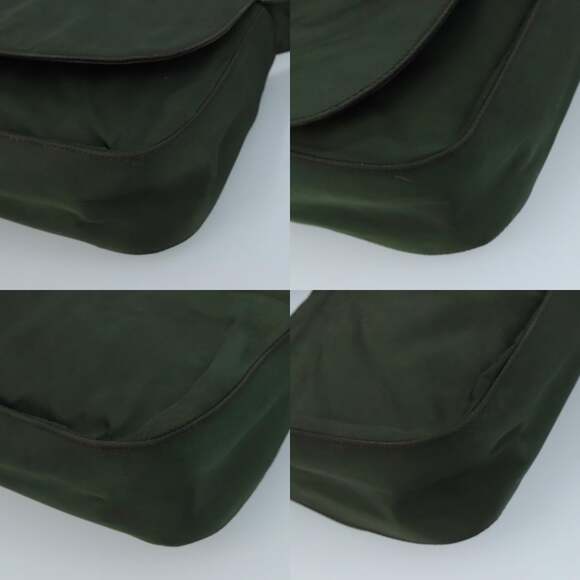 PRADA Shoulder Bag Nylon Green - Picture 10 of 12
